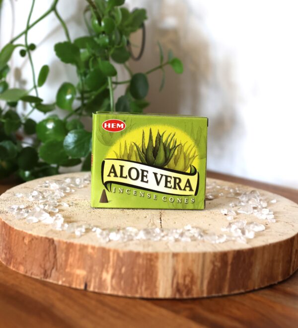Encens HEM cônes Aloe Vera